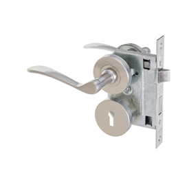 M7A40 - 2 Lever Lockset Wild Star Rose -M7A40_A_L_T